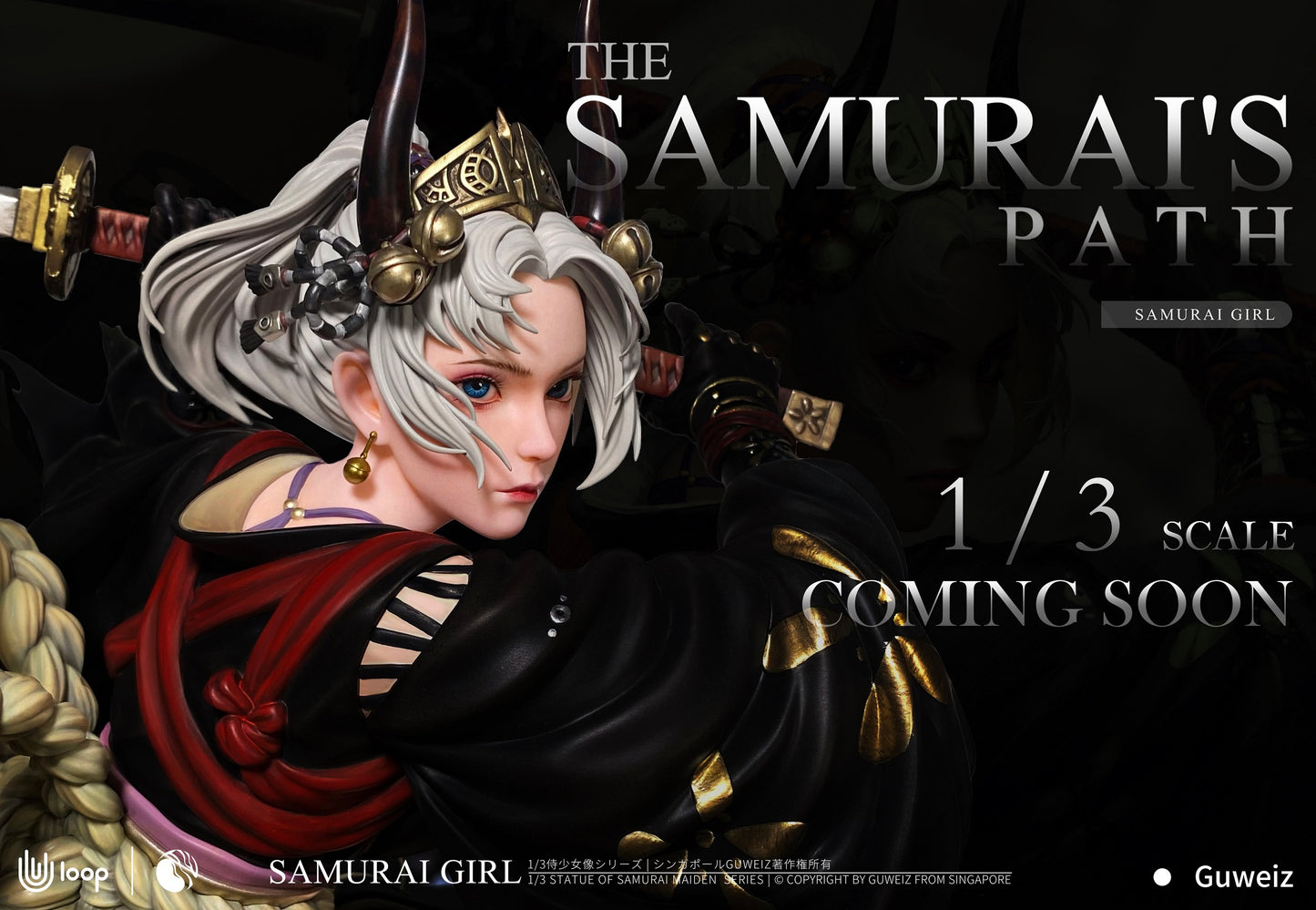 U-Loop Studio X Fairybean Studio - Samurai Girl [PRE-ORDER CLOSED]