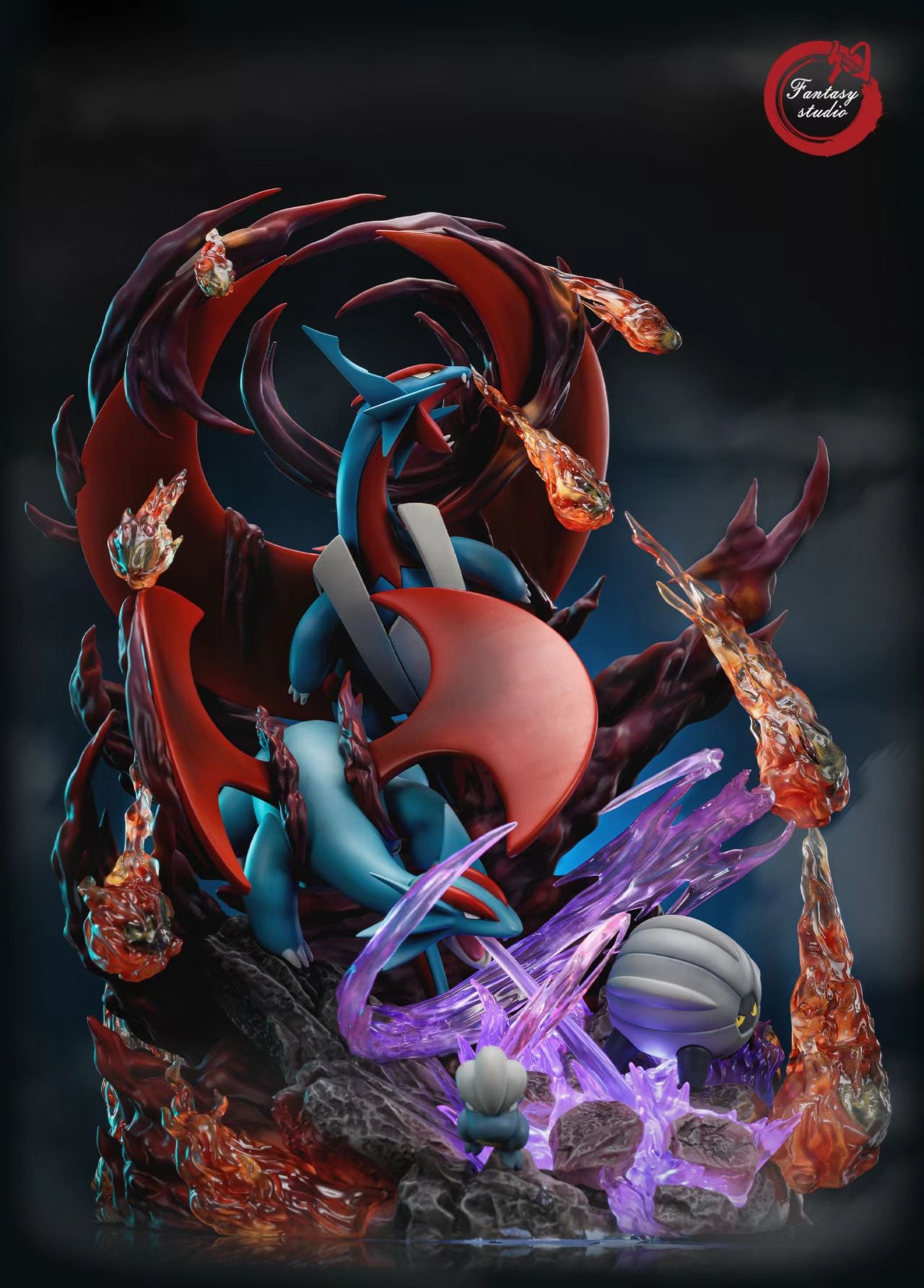 Fantasy Studio - GX Series Mega Salamence [PRE-ORDER CLOSED]