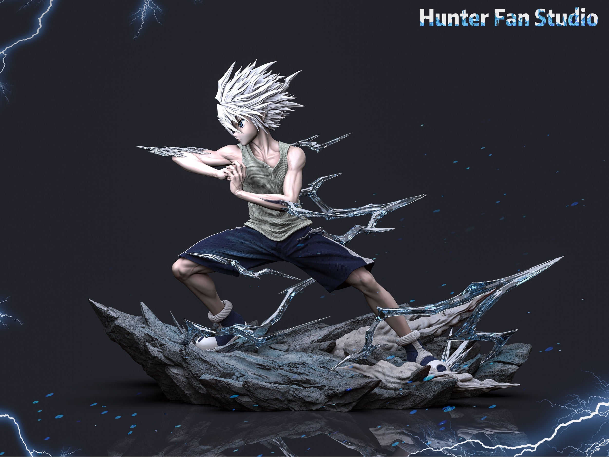 Hunter Fan Studio - Killua Zoldyck VS Youpi [PRE-ORDER CLOSED