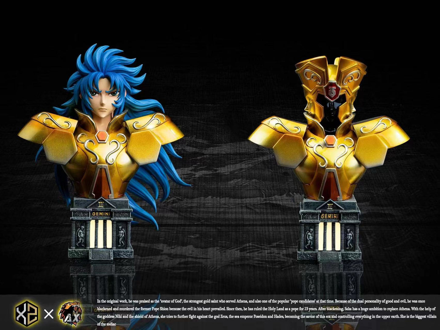 XS Studios X AX Studios - Gold Saint Series Gemini Saga [PRE-ORDER CLOSED]