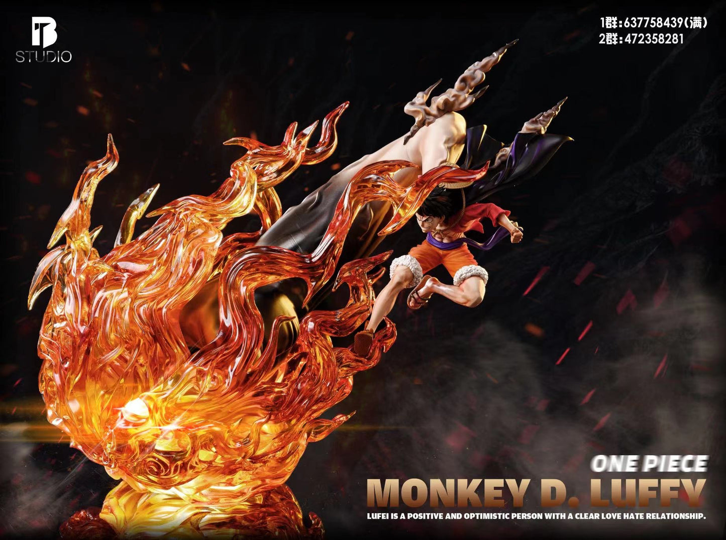 f3 studio luffy gear 4 BT Studio