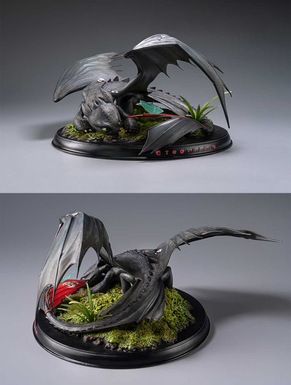 Gamma Studio - Toothless Night and Light Fury (Licensed) [PRE-ORDER CLOSED]