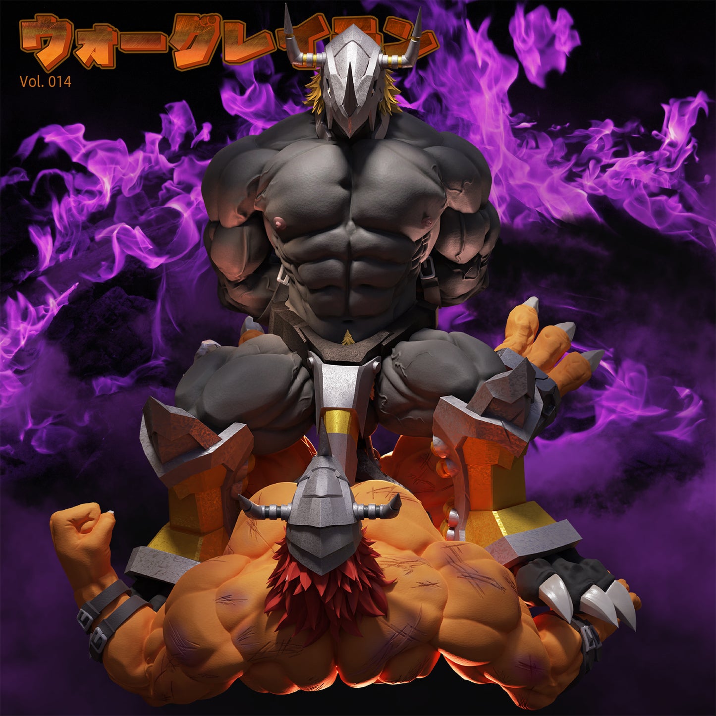 Shibadon Studio - Black WarGreymon [PRE-ORDER CLOSED]