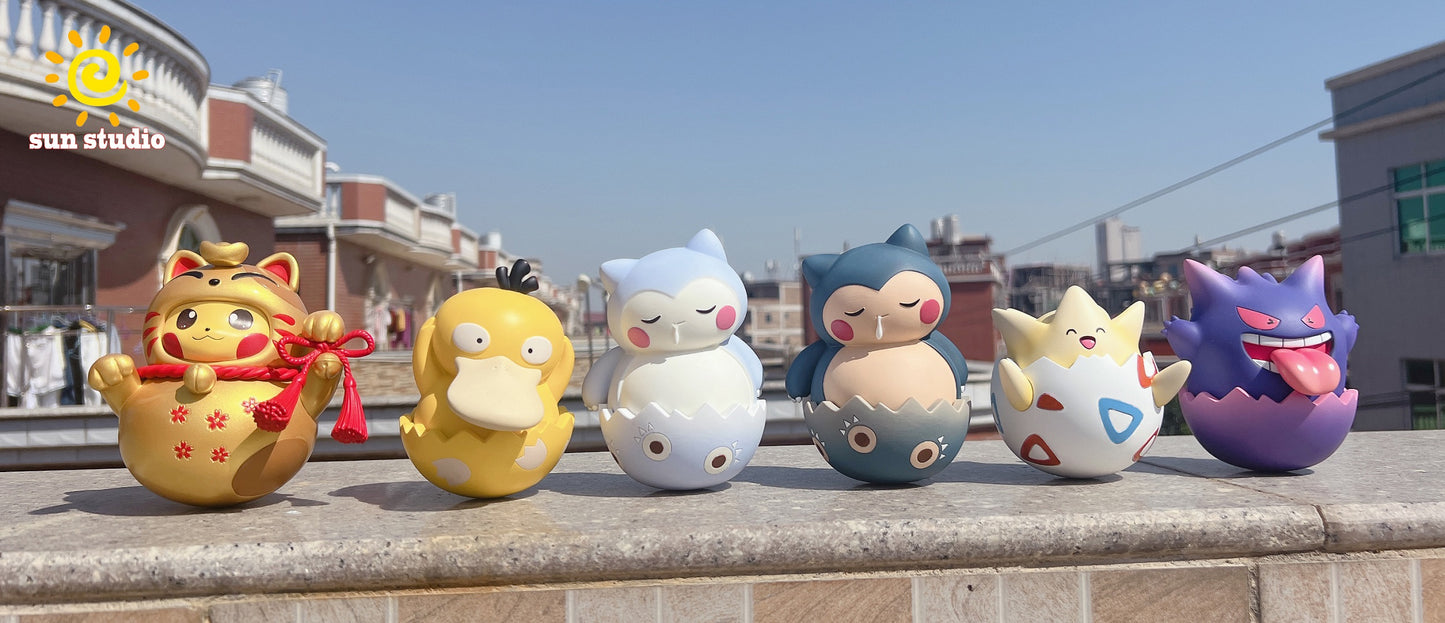 Sun Studio - Tumbler Series Snorlax and Togepi [PRE-ORDER CLOSED]