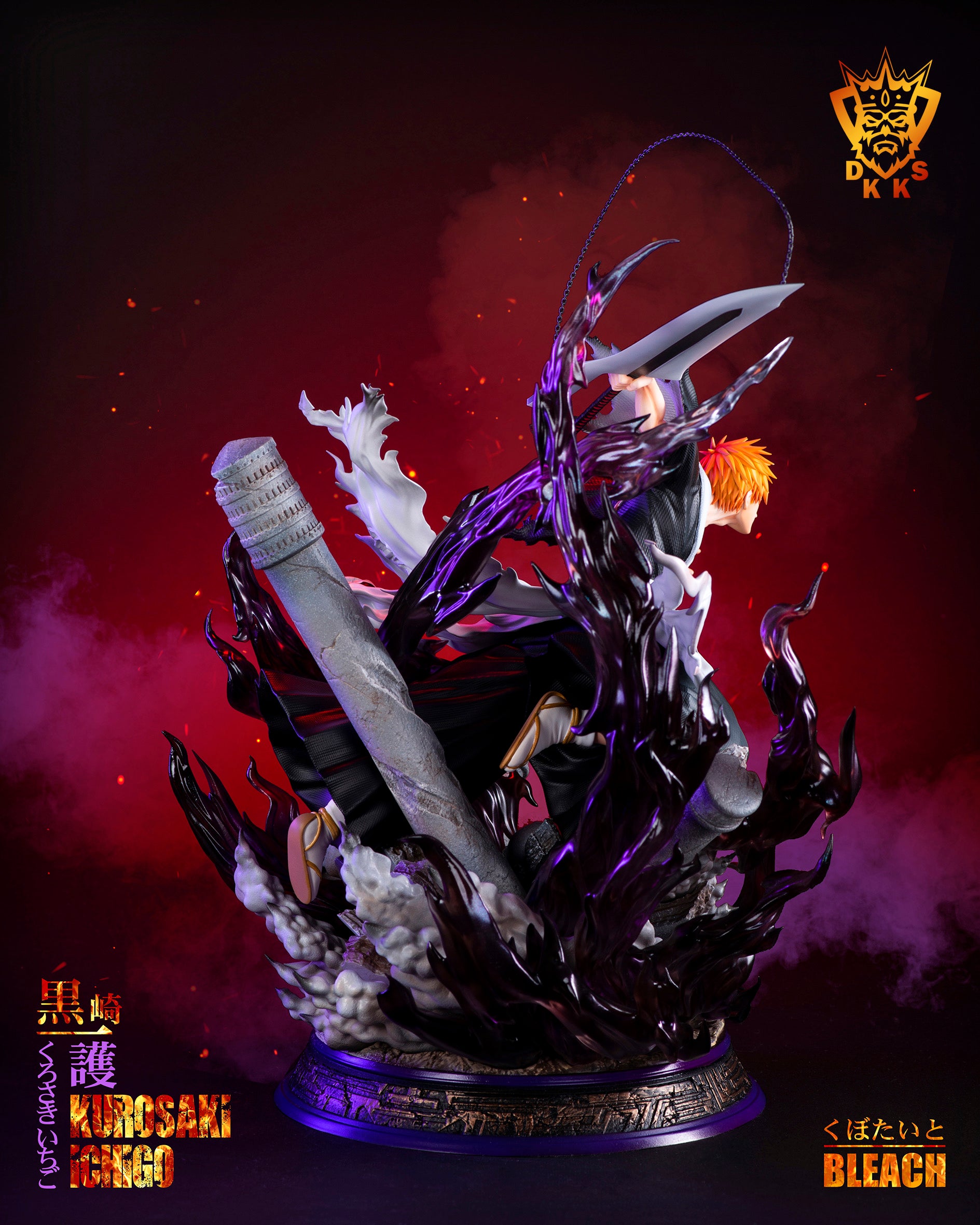 アクセサリー Studio ichigo YZ STUDIO Kurosaki Ichigo VOL.13 Resin Bleach Figurine 8.4cm