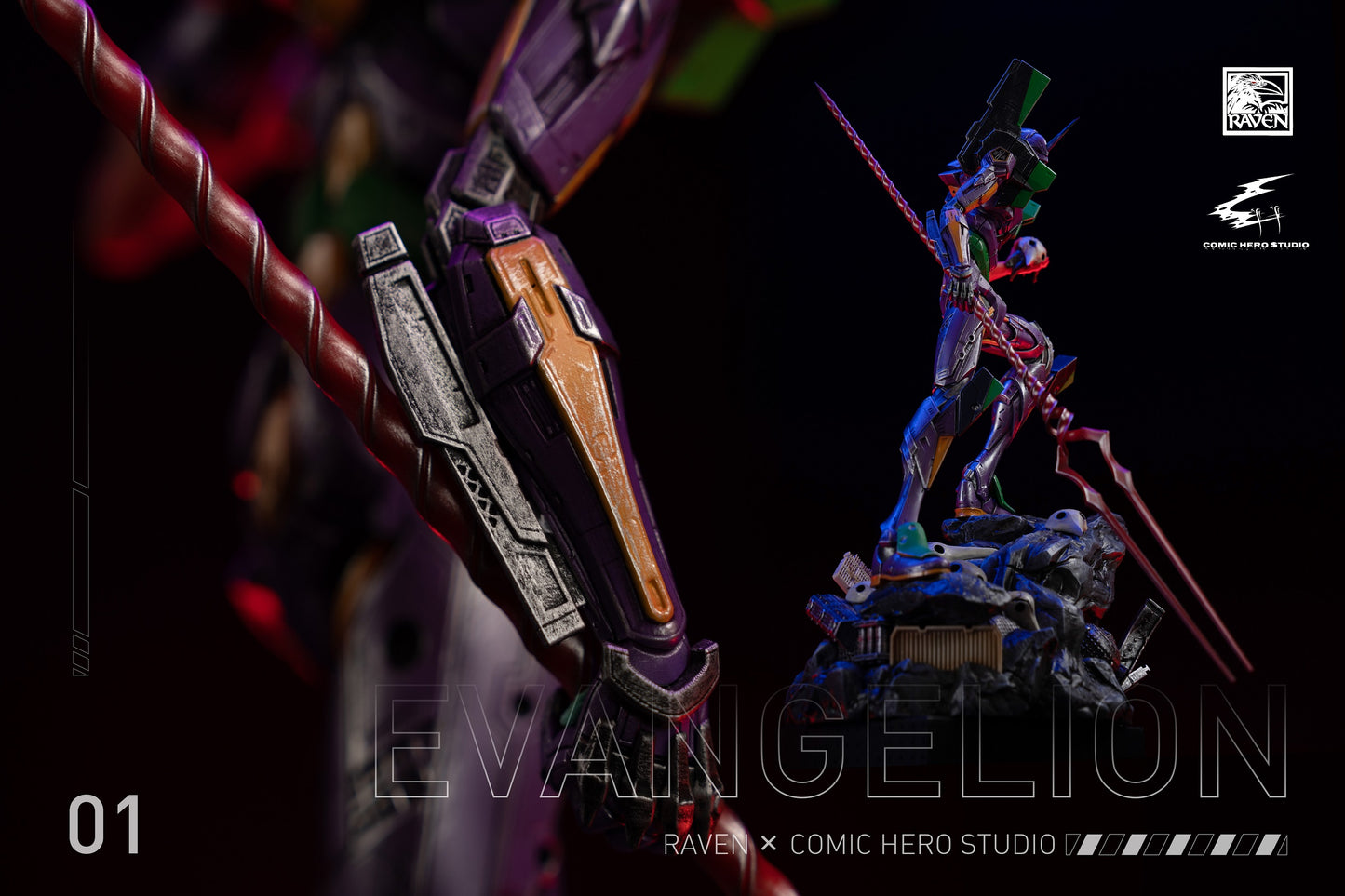Comic Hero Studio X Raven Studio - Evangelion Test Type 01 [PRE-ORDER CLOSED]