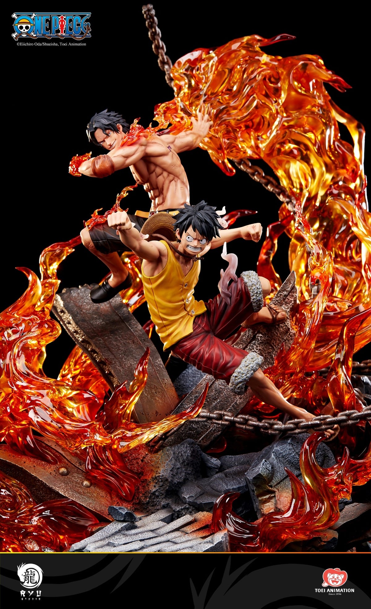 RYU Studio - One Piece Luffy and Ace (Licensed) [PRE-ORDER CLOSED] – GK ...