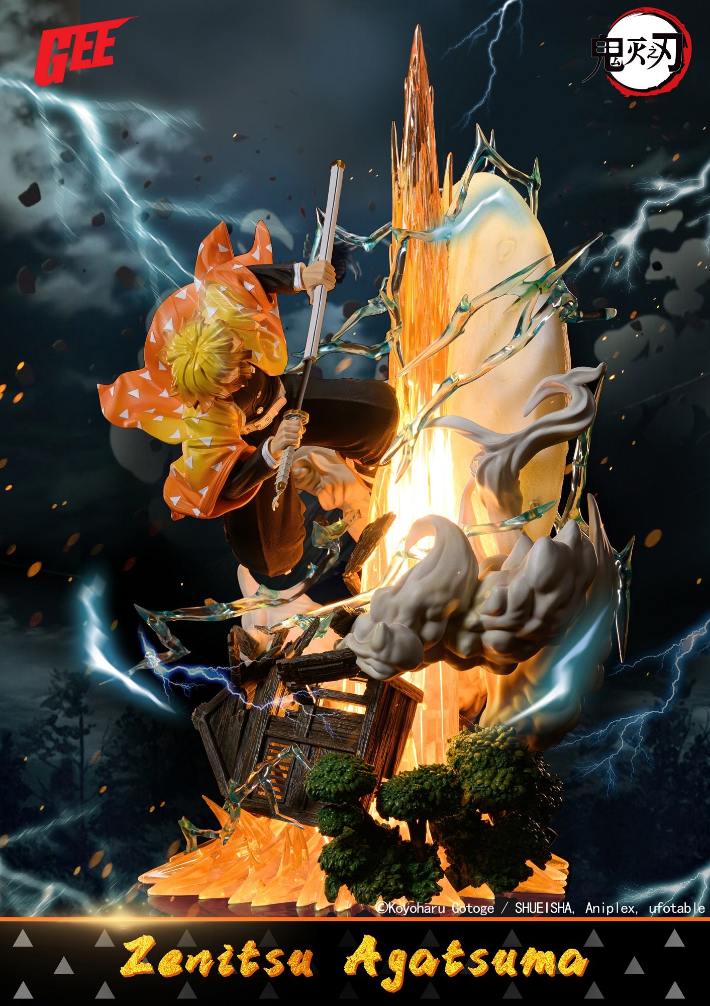 GEE - Demon Slayer Agatsuma Zenitsu Thunder Breathing (Licensed) [PRE-ORDER CLOSED]