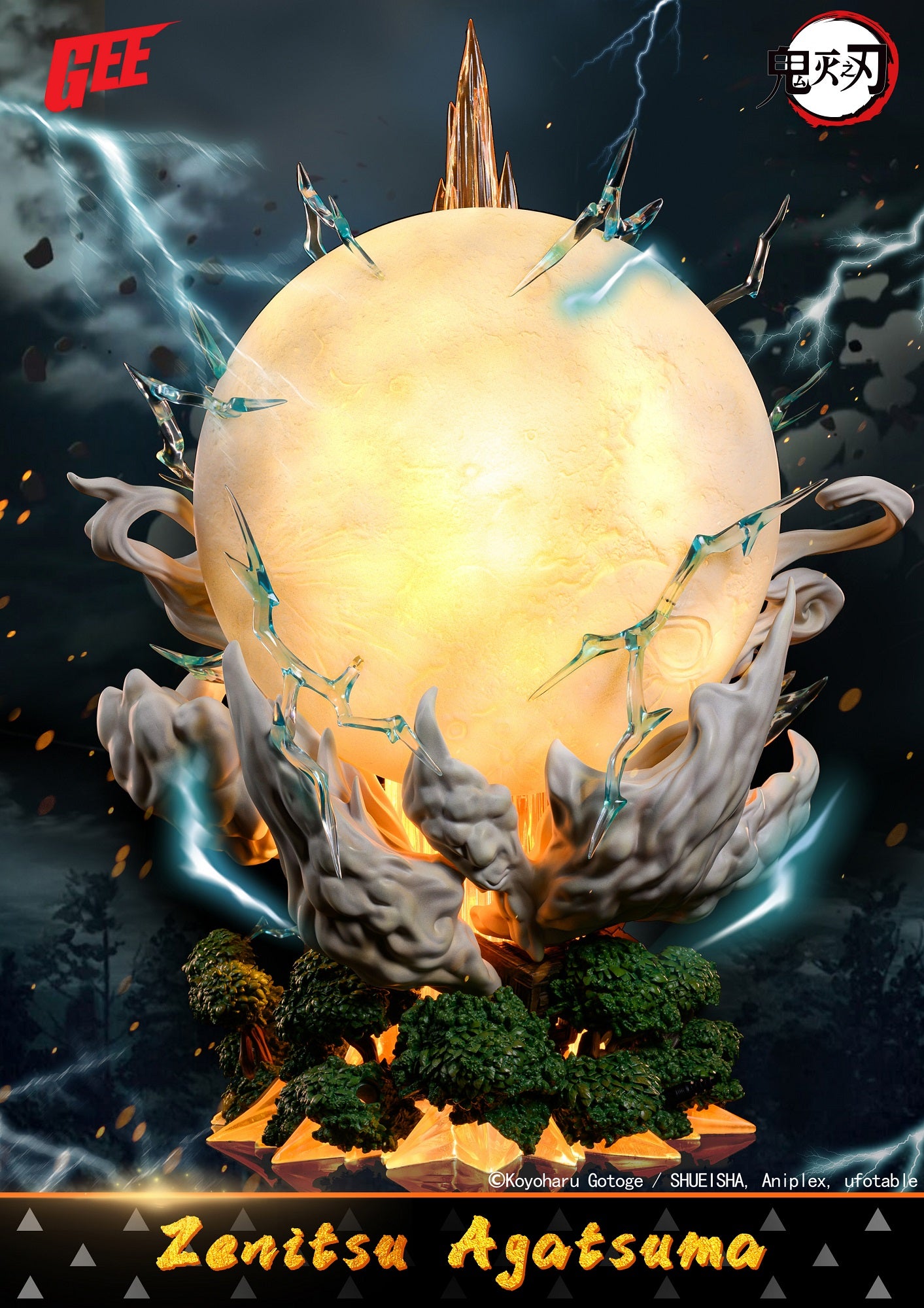 GEE - Demon Slayer Agatsuma Zenitsu Thunder Breathing