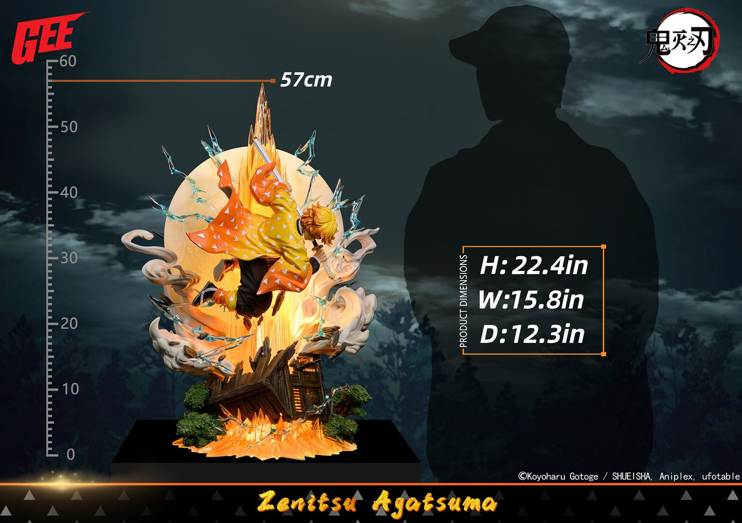 GEE - Demon Slayer Agatsuma Zenitsu Thunder Breathing (Licensed) [PRE-ORDER CLOSED]