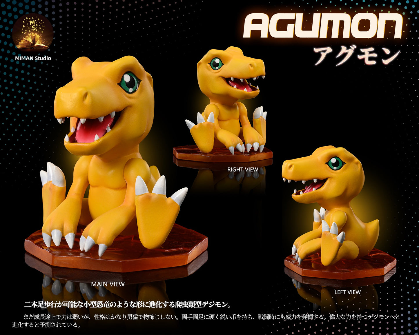 Miman Studio - Yagami Taichi and Agumon [PRE-ORDER CLOSED]