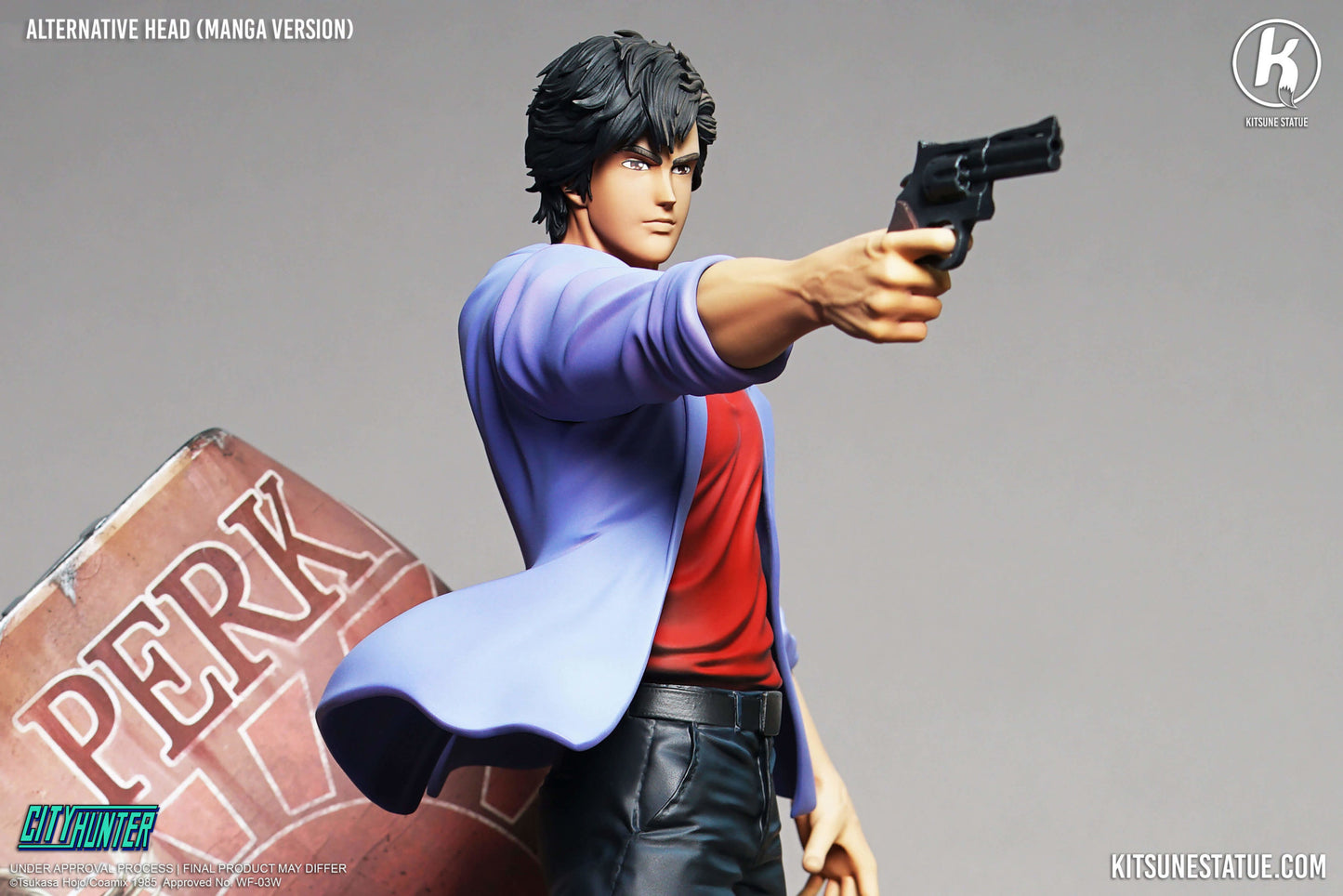 Kitsune Statue - City Hunter Ryo Saeba (Licensed) [PRE-ORDER CLOSED]